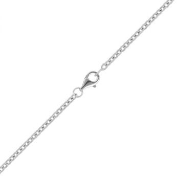 Platinum 1.3mm Cable Link Chain