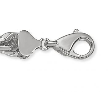 4mm Platinum Rope Chain 3