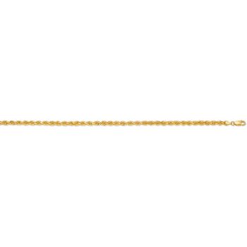 3.75mm Diamond-Cut Rope Chain Necklace in 14K Gold 3