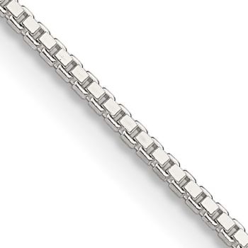 1.25mm Sterling Silver Box Chain 2