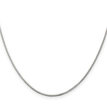 1.25mm Sterling Silver Box Chain