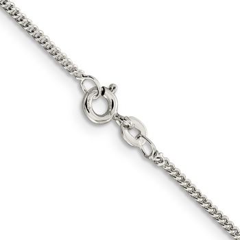 1.5mm Sterling Silver Curb Link Chain 3