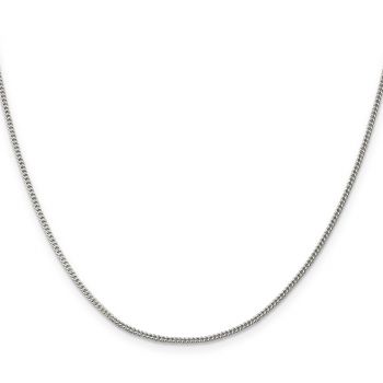 1.5mm Sterling Silver Curb Link Chain