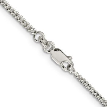 2mm Sterling Silver Curb Link Chain 3