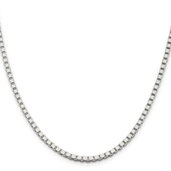 Italian 3mm Sterling Silver Box Chain