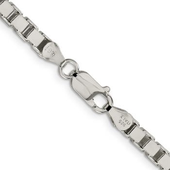 Italian 4.5mm Sterling Silver Box Chain 3