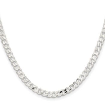 4.5mm Sterling Silver Curb Link Chain