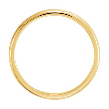 2mm 14K Gold Hammered Wedding Band Ring 2