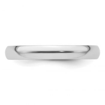 3mm Comfort-Fit Lightweight Wedding Band Ring in Platinum 3