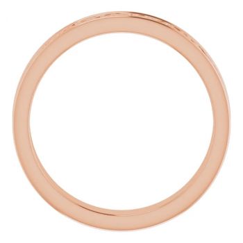 4mm Celtic Knot Wedding Band Ring in 14K Rose Gold 2