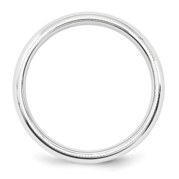 5mm Milgrain Comfort-Fit Wedding Band Ring in Platinum 2