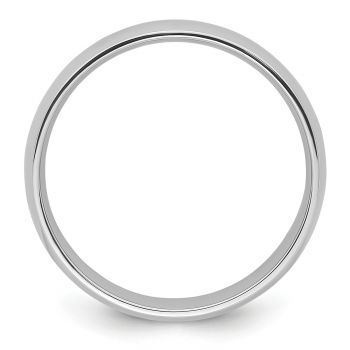 Platinum 6mm Comfort-Fit Lightweight Wedding Band Ring 2