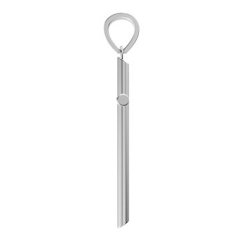 Platinum Extra-Large Tube Cross Pendant for Men 3
